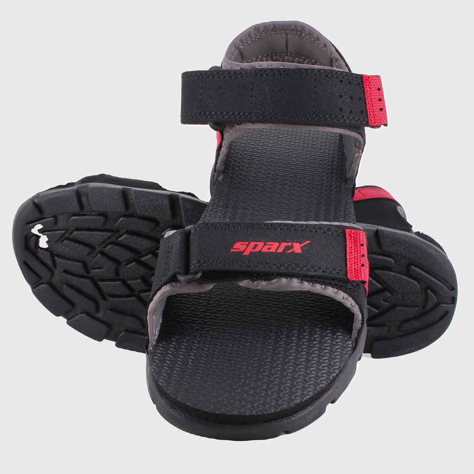 Sparx Sandal SS-109 Black & Red For Men - 7