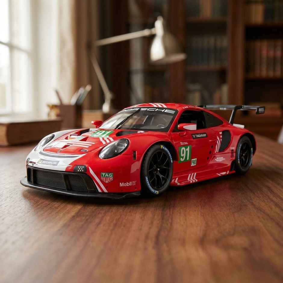 Bburago Licensed 1:24 Model Porsche 911 Rsr Lemans
