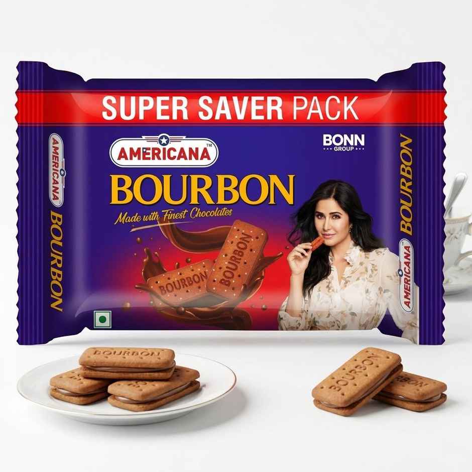 Americana Bourbon Chocolate Sandwich Biscuits