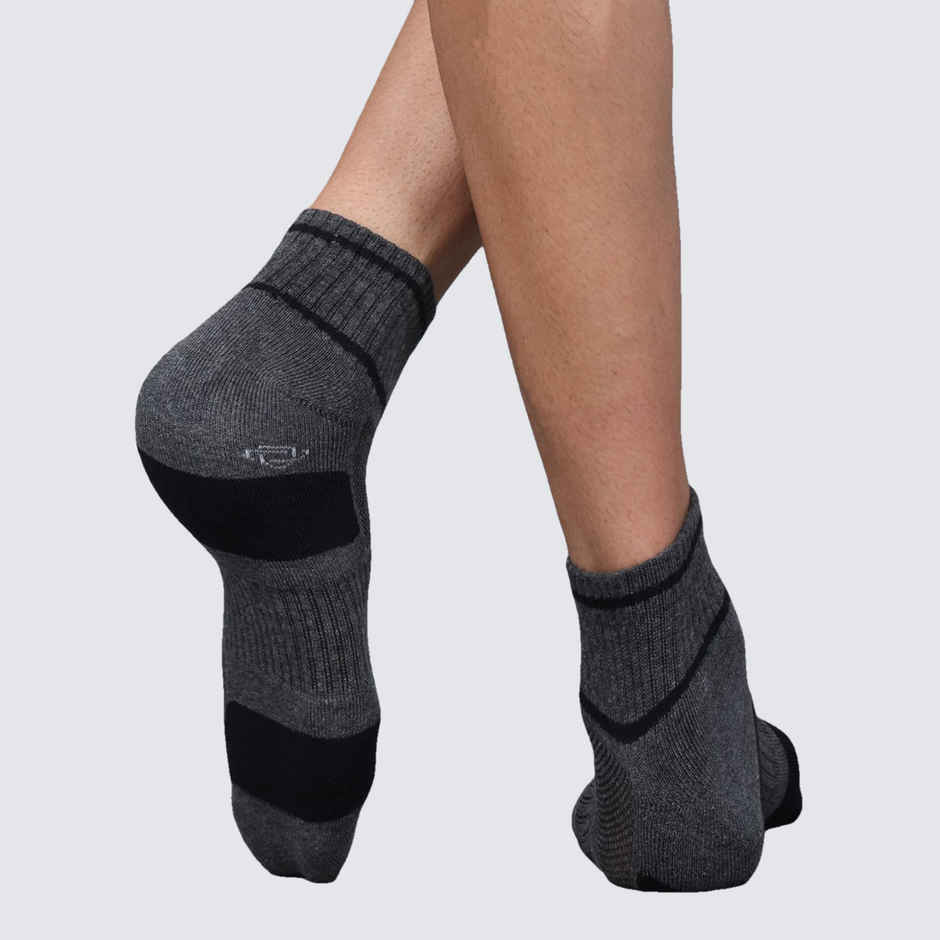 Dollar Men's Cotton Ankle Length Socks | Multicolour - Free Size