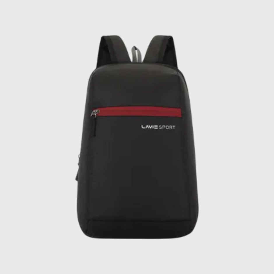Lavie Sport Unisex Solid Polyester 11 L Casual Backpack | Black - S