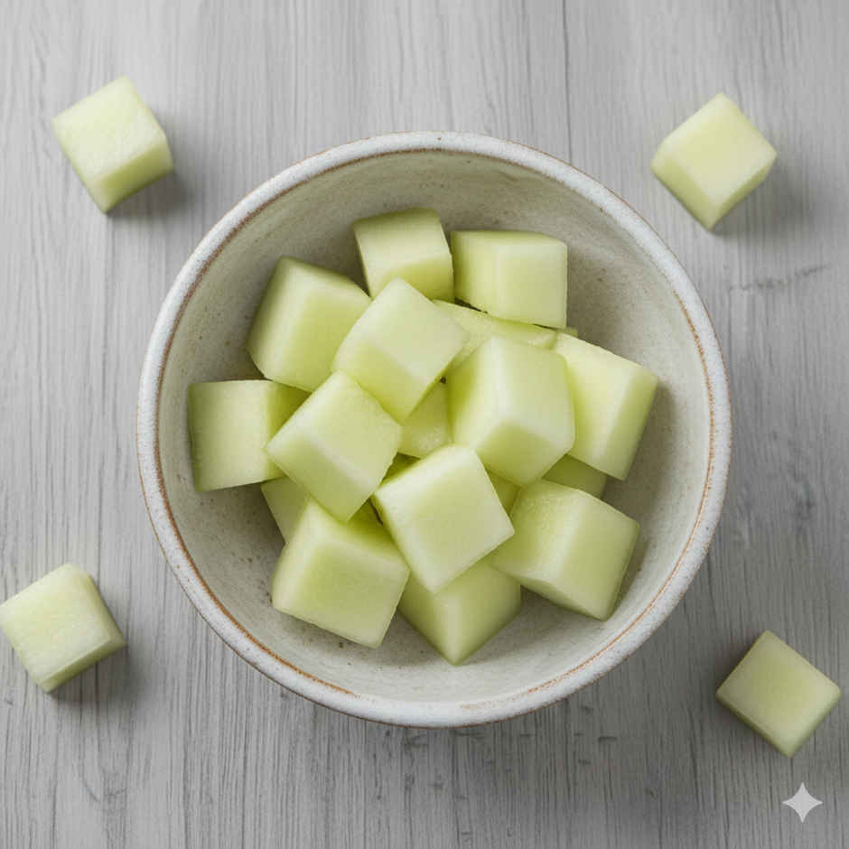 Sun Melon Cut