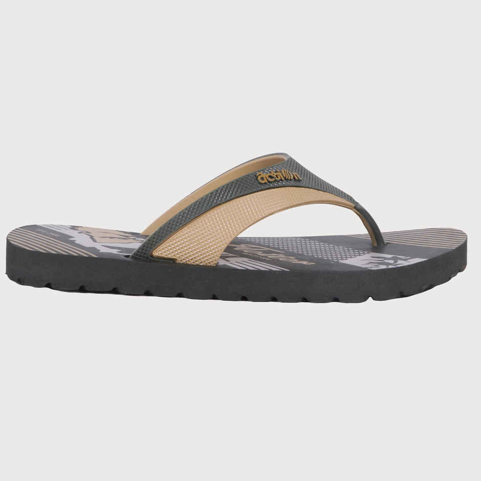 Action Men's Gfl-2538 Slippers | Evening Walk | Bathroom | Room Slippers | Mehandi Beige - UK 9