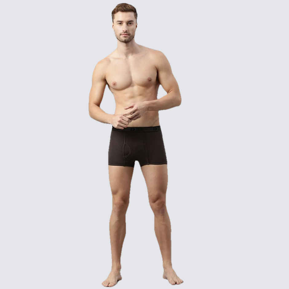 Dixcy Scott Originals Men'S Trunk Snug Fit Solid Innerwear (Multicolor-Pack Of 2)