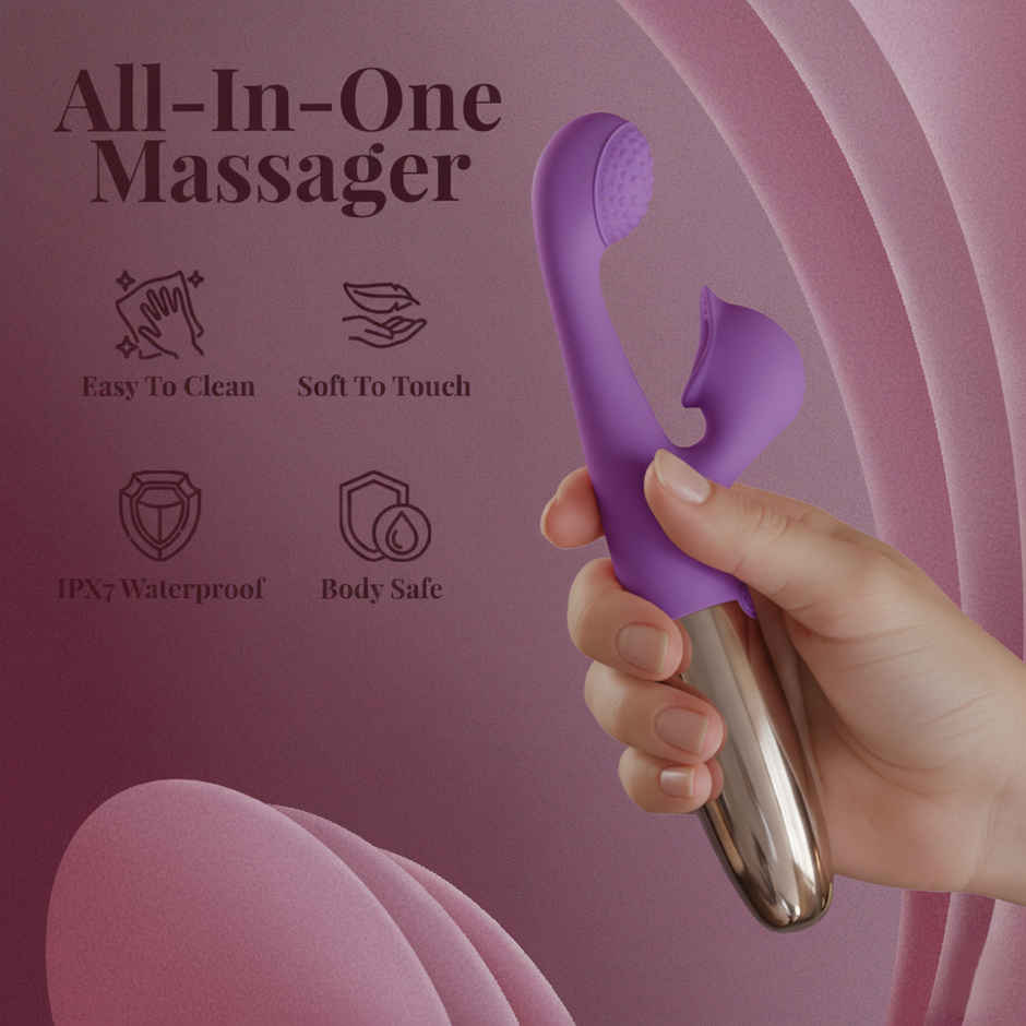 Qibox Bunny Rabbit Personal Massager and Relaxation Device