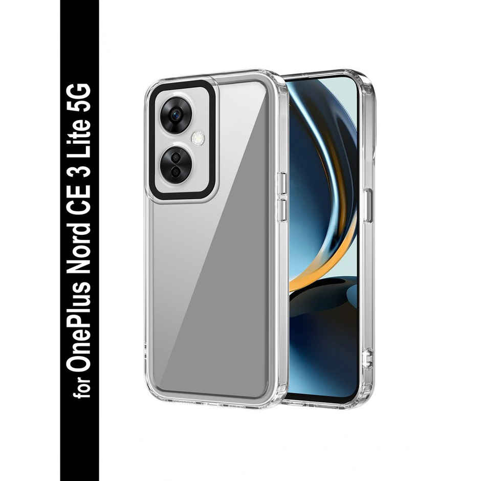 Zapcase Back Cover For Oneplus Nord Ce 3 Lite 5G (Space-Clear)
