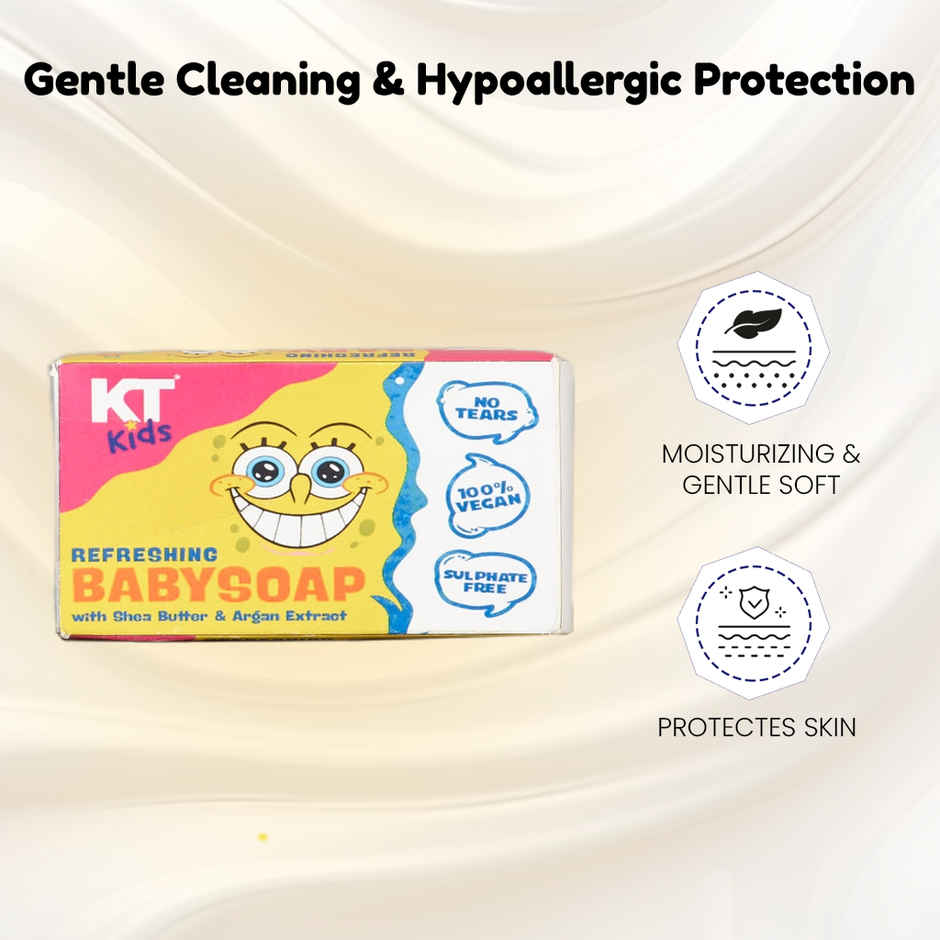 Refreshing Baby Soap Shea Butter and Argan Oil