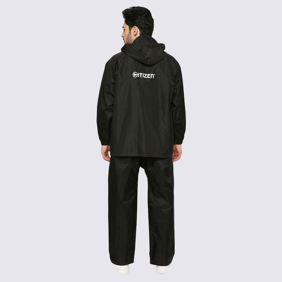 Citizen Raincoat Tapping Series (Rubberized) -XXL Black