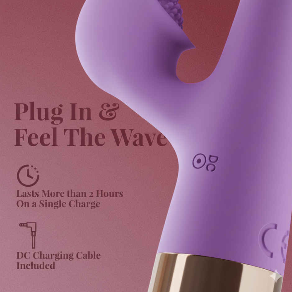 Qibox Bunny Rabbit Personal Massager and Relaxation Device