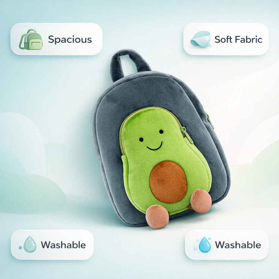 Kidara Cute Avocado Kids Backpack Toddler Bag