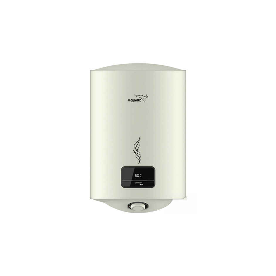 V-Guard Divino Dg Geyser 15 Litre Water Heater For Home| White