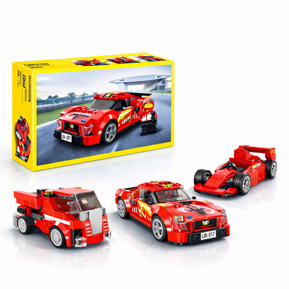 Fablue 23 in 1 Supe Car Architect Building Blocks Toy Set for Kids