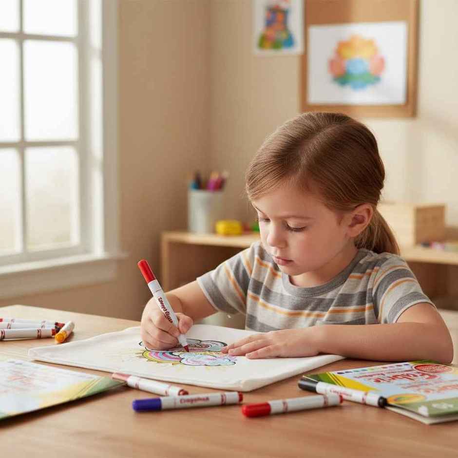 Crayola Fabric Fine Line Markers