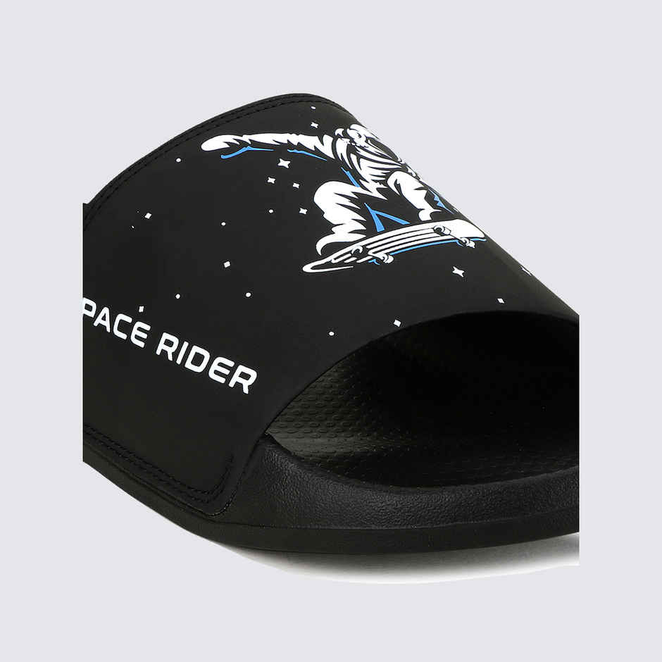 Campus Men's Space Rider Slides | Black | UK9
