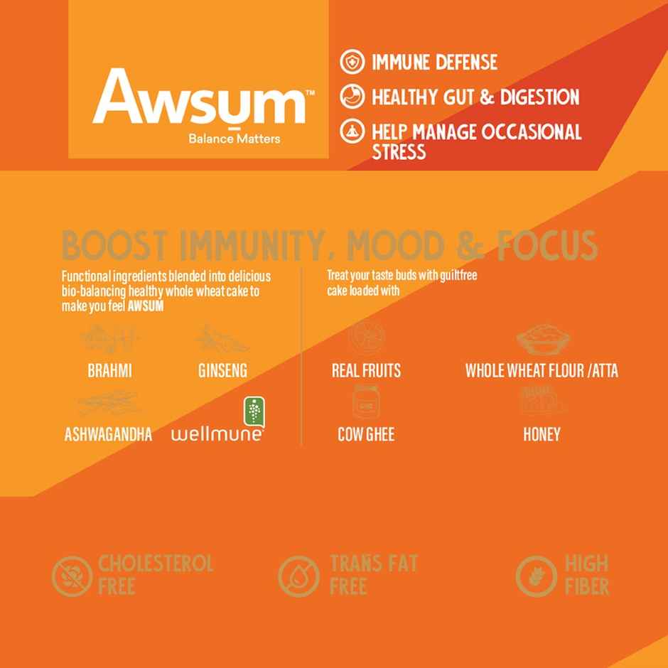 Awsum Better Bakes Orange Pistachio Cake | Bakery Delight