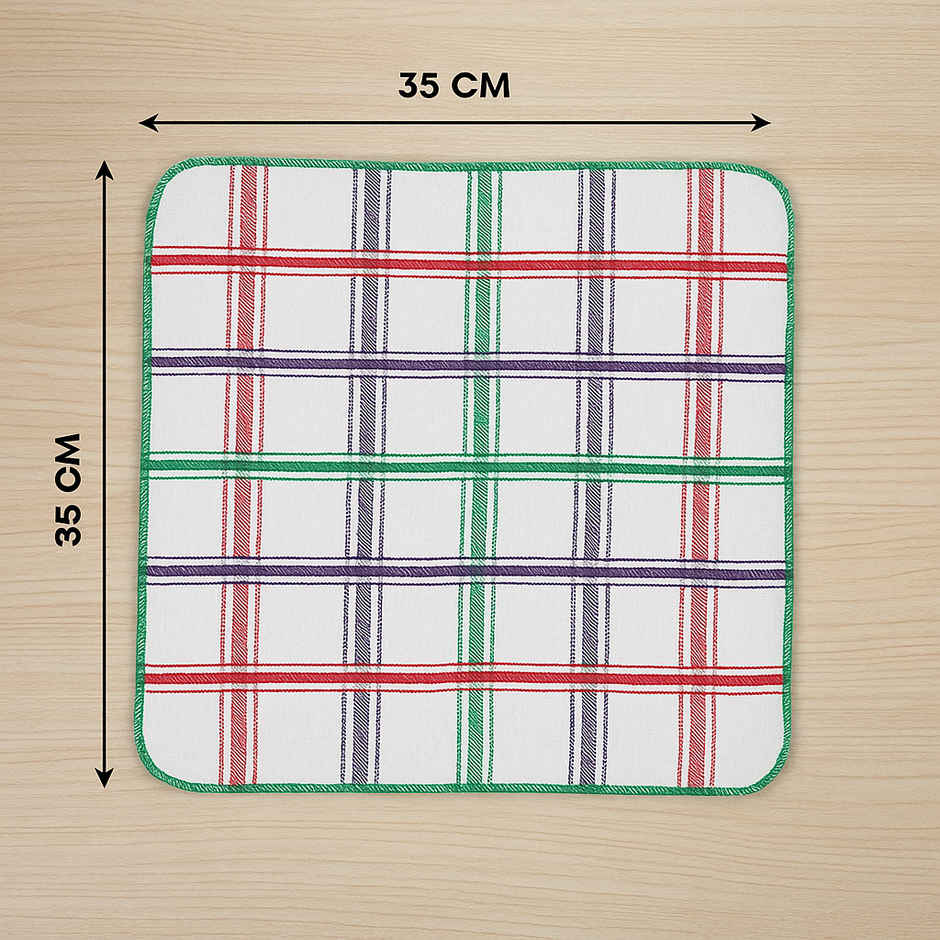 HD Creations Dish Cloth Set | Multicolour - 36 x 36 cm Combo 