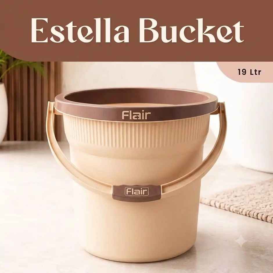 Flair Estella Home Bucket | 19 L | Beige