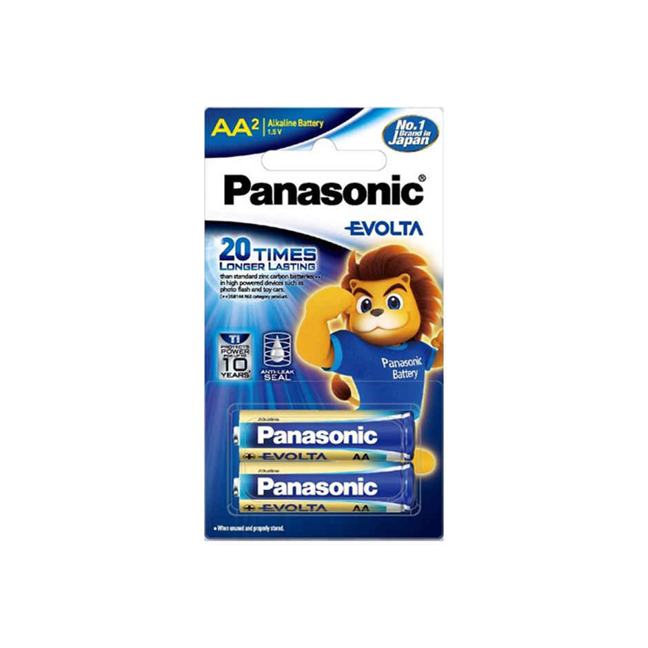 Panasonic Evolta Alkaline AA Battery - Anti-Leak Seal