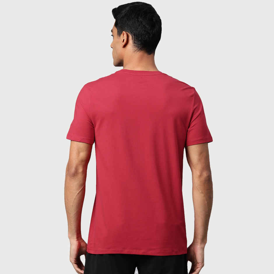 Alcis Men's Cotton Lycra Tee | Red | S