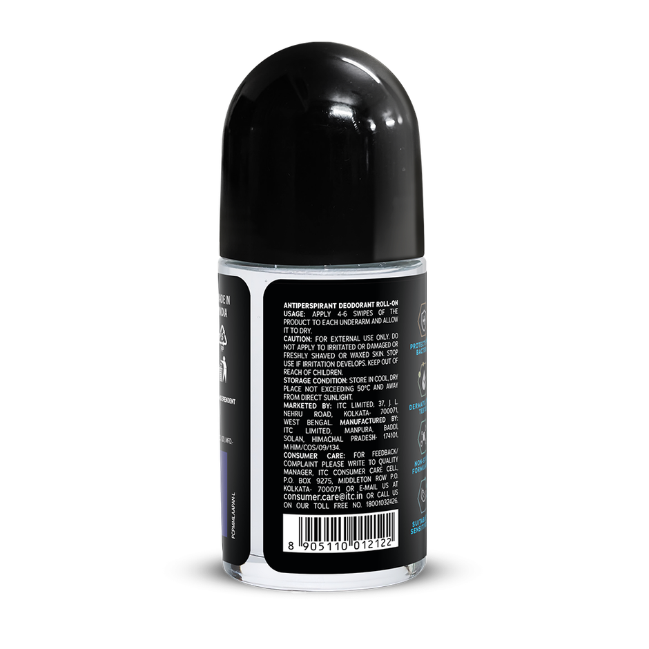 Engage Aqua Blast Roll On Deo For Men 72 Hr Sweat Odour Protection
