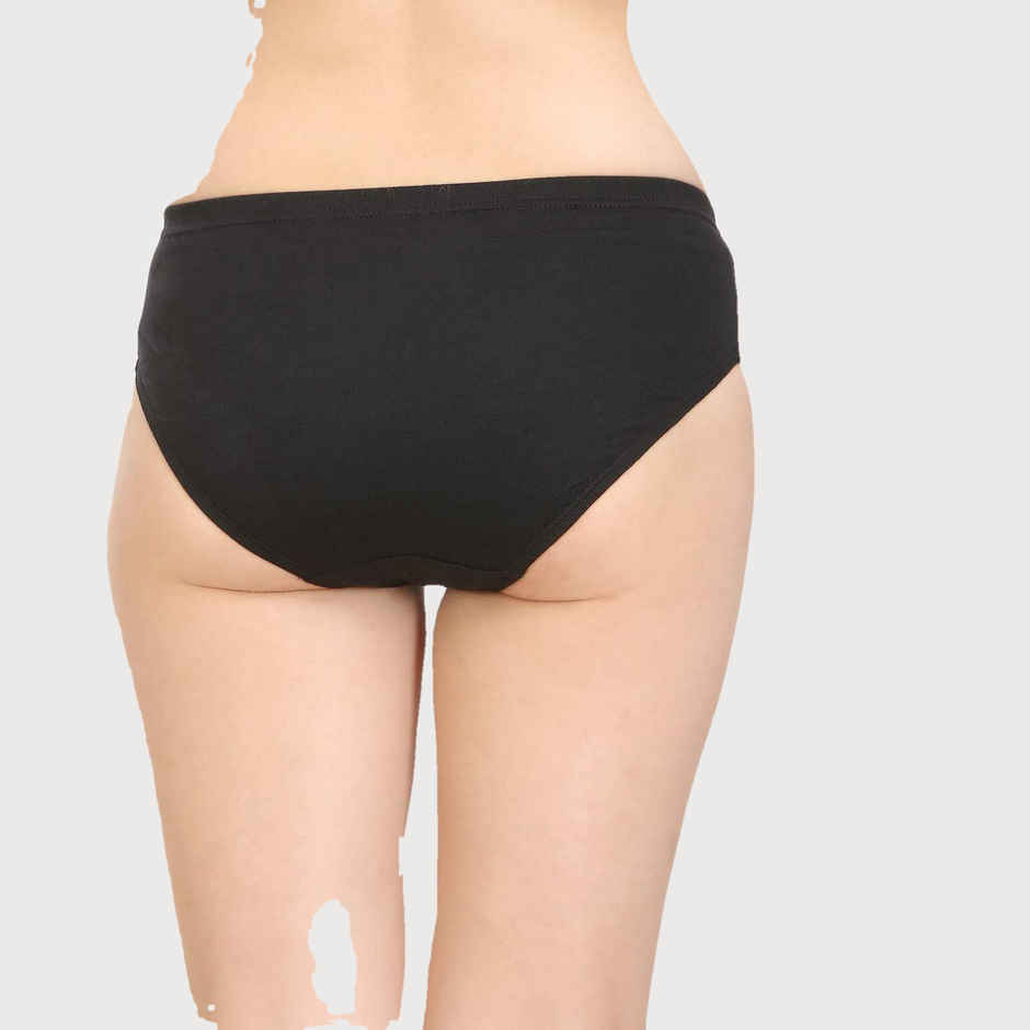 Bodycare Women Panty Plain Classic 100% Cotton Mid Rise | Assorted - M