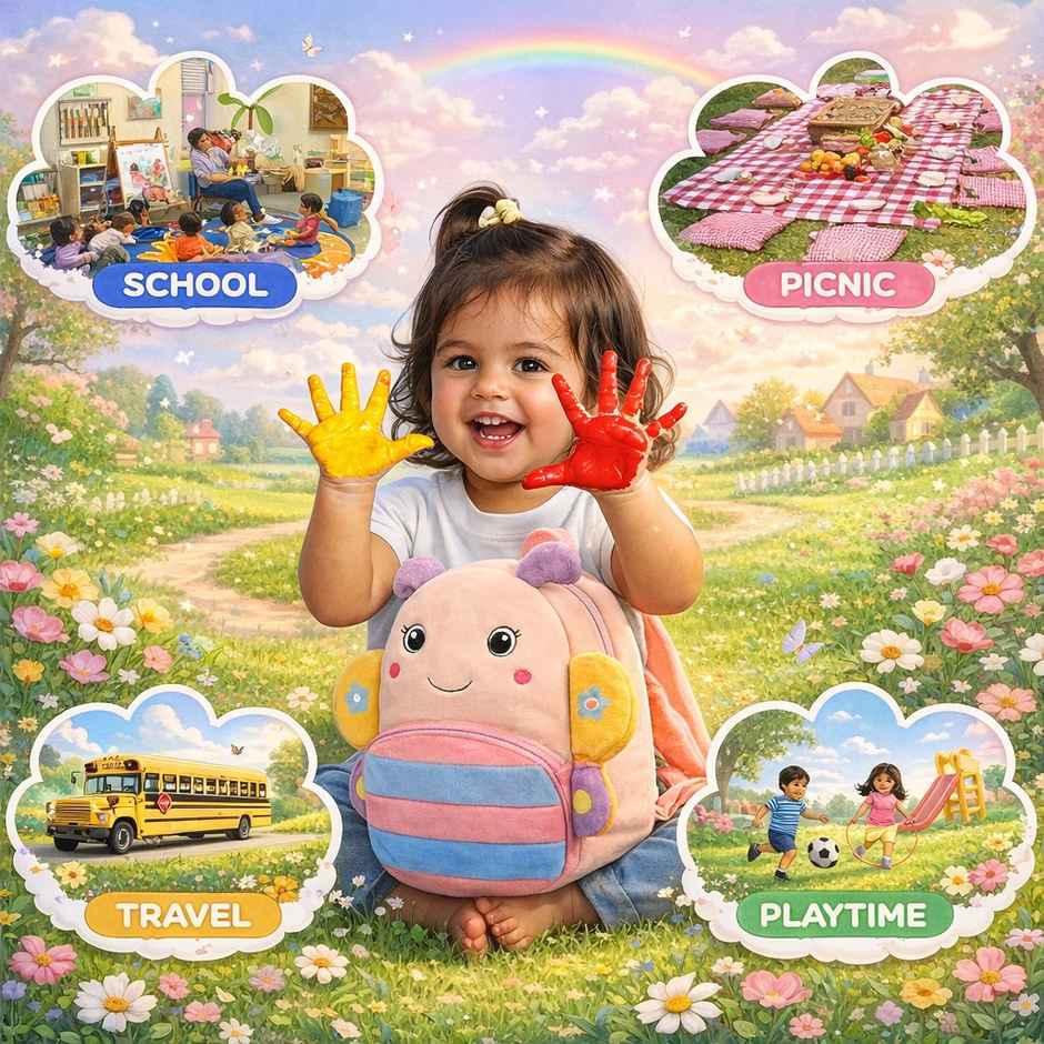 Kidara Cute Butterfly Kids Backpack Toddler Bag