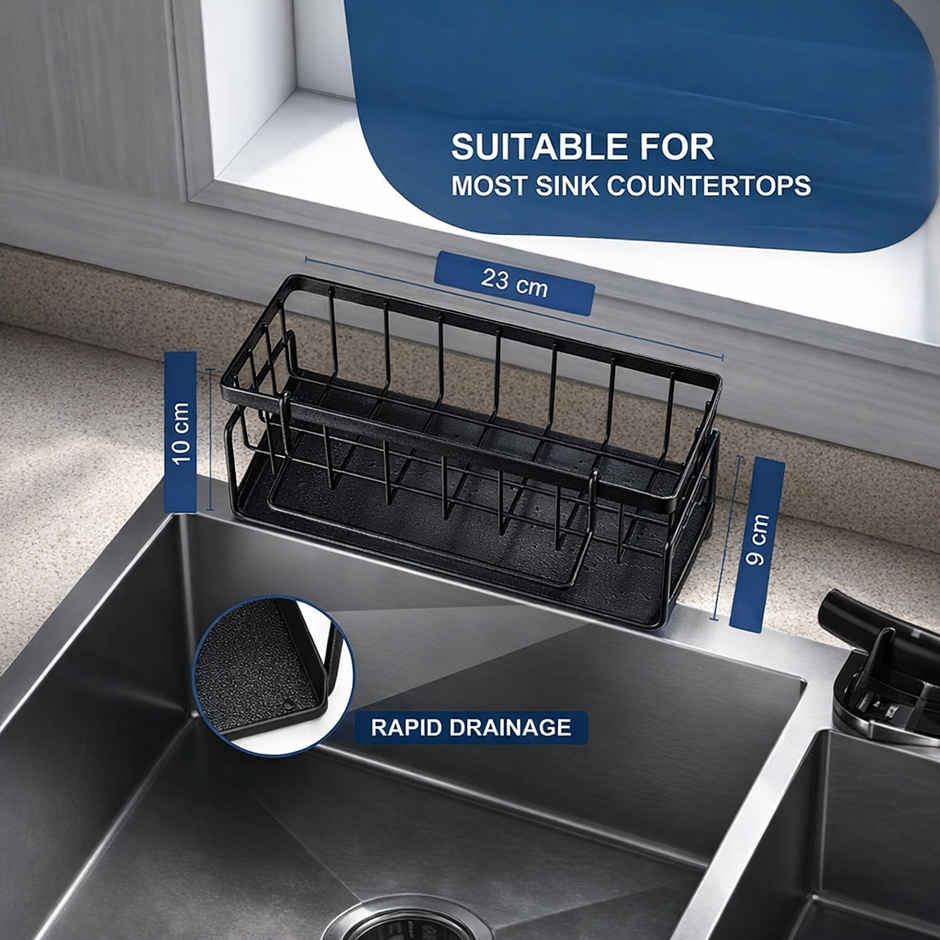 Zedak Kitchen Sink Organizer (Iron) - 1 pc