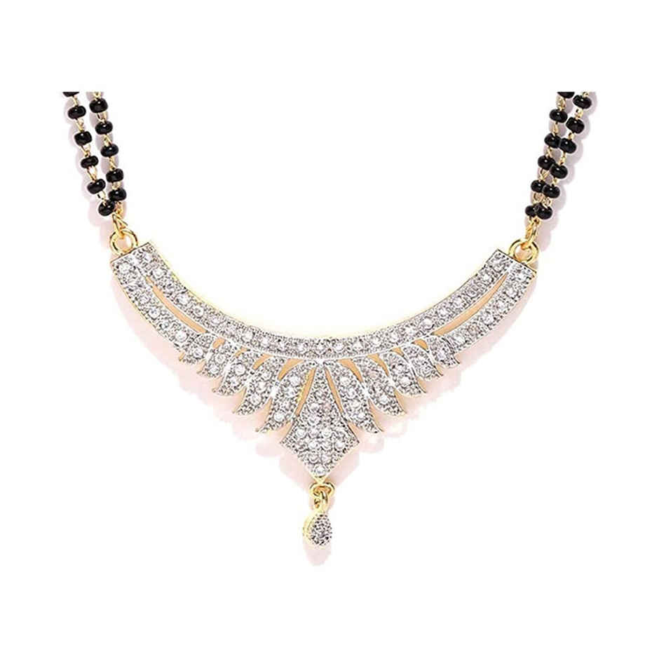 YouBella Latest Traditional Jewellery Gold Plated Mangalsutra for Women (YBMS - 10007)