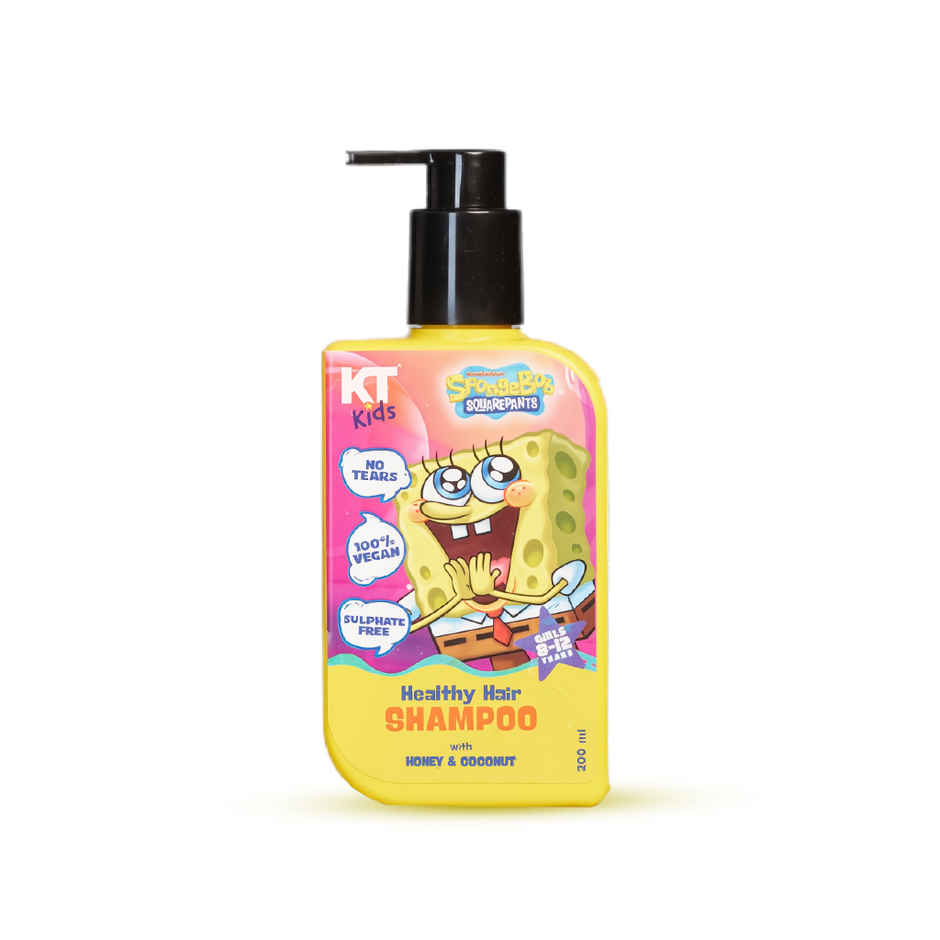 Healthy Hair Shampoo Honey  and Coconut For Girls 8 to 12 years
