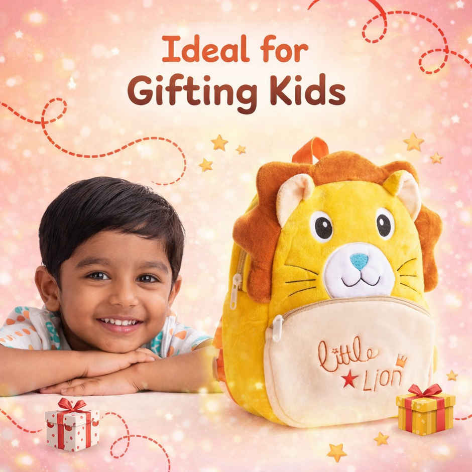 Kidara Little Lion Toddler Backpack Multicolor