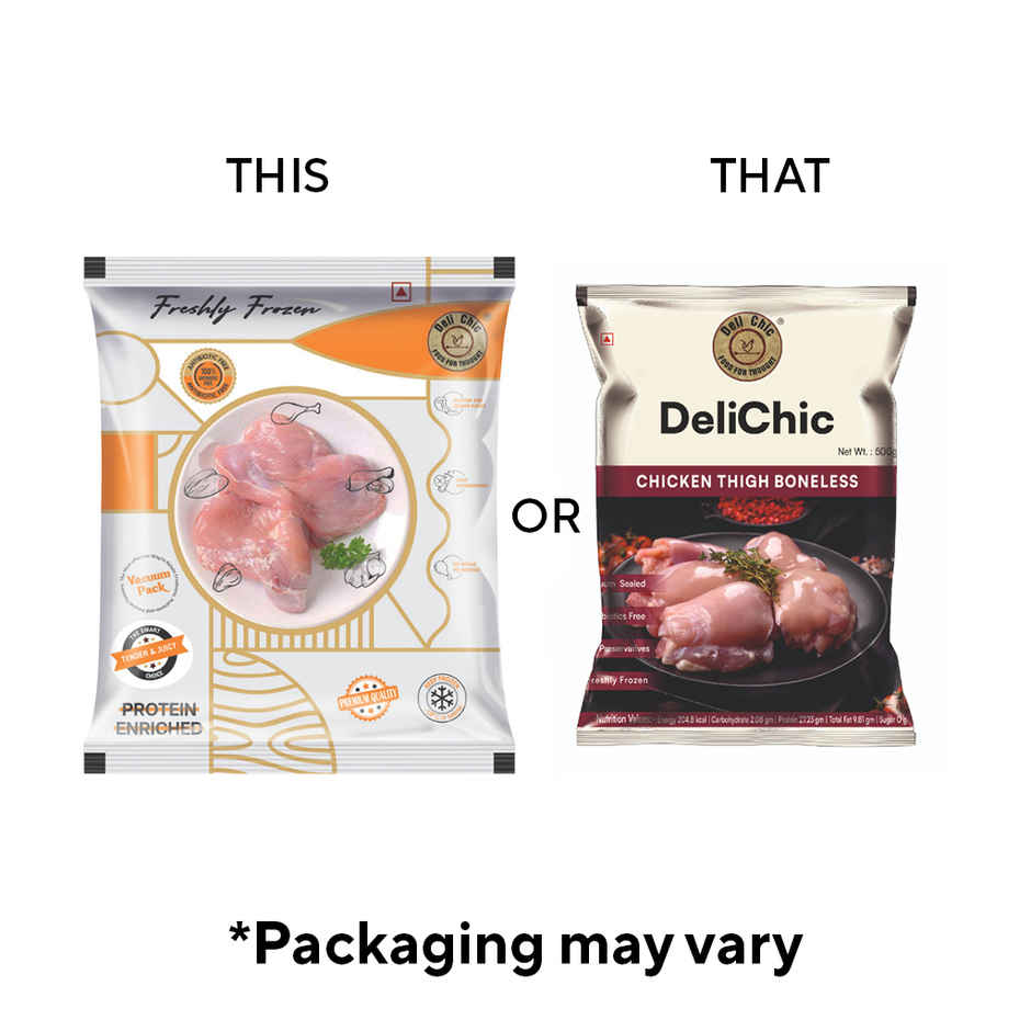 Deli Chic Chicken Thigh Boneless Freshly Frozen