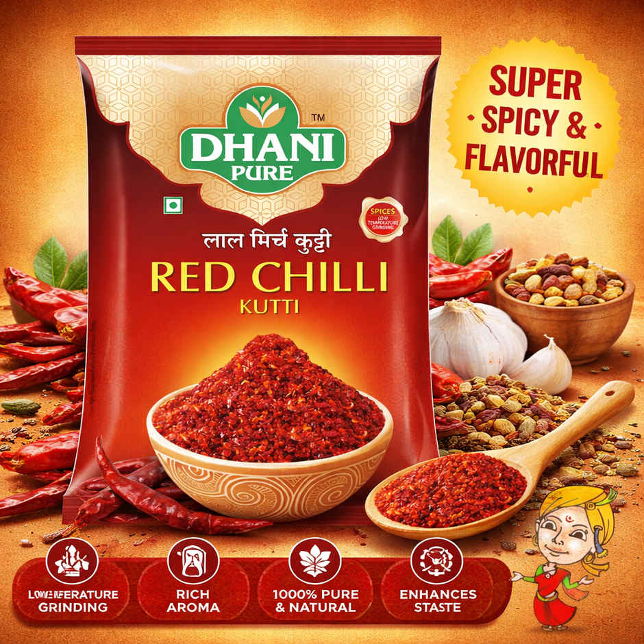 Dhani Pure Red Chilli / Lal Mirch Kutti