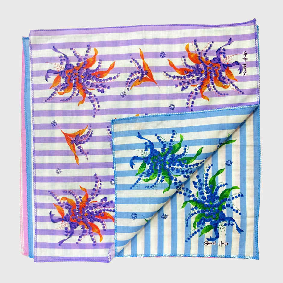 Royal Mart Women's Cotton Handkerchief | Multicolour