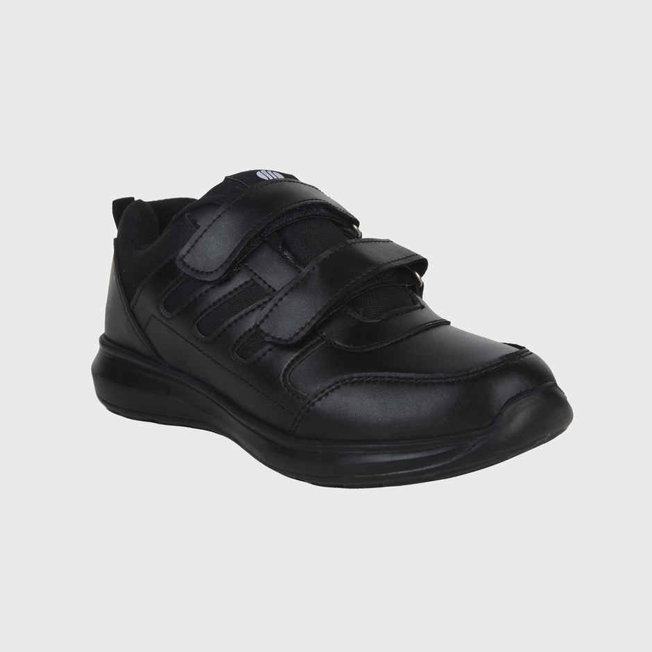 Action Kids School Shoes | AGT-52 | Black - UK 1