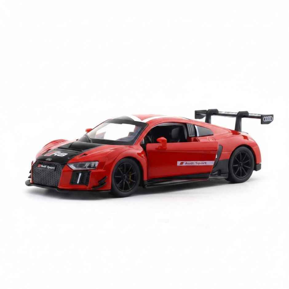 MSZ Licensed Audi R8 LMS Diecast Model Car Red 1:24 Scale Collectible Toy