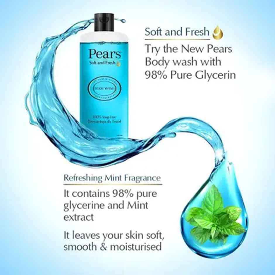 Pears Soft & Fresh BODY WASH 