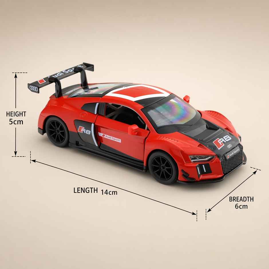 MSZ Licensed 1:32 AUDI R8 LMS Die-cast Vehicle