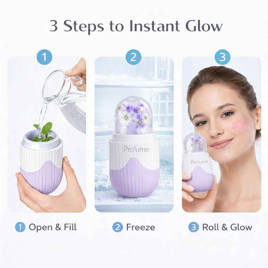 Prolume Face Ice Roller for Massage & Skincare | Assorted Ice Roller for Face