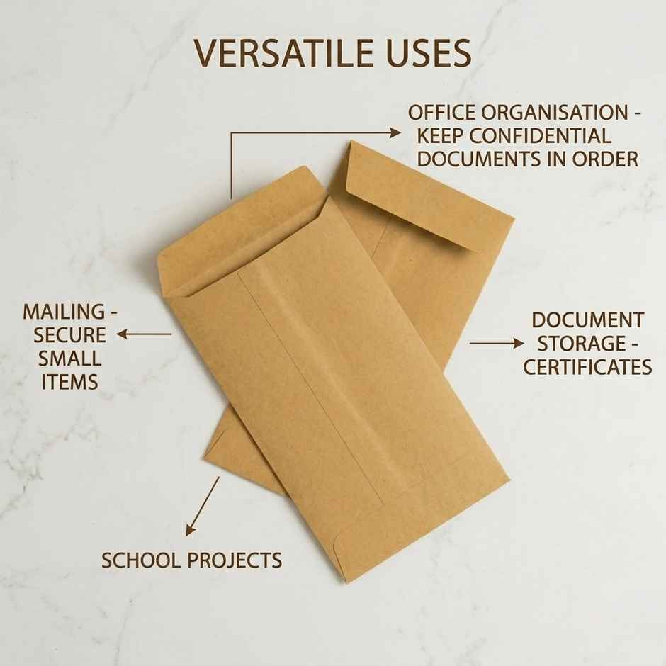 ABK Brown Envelopes Letter Size