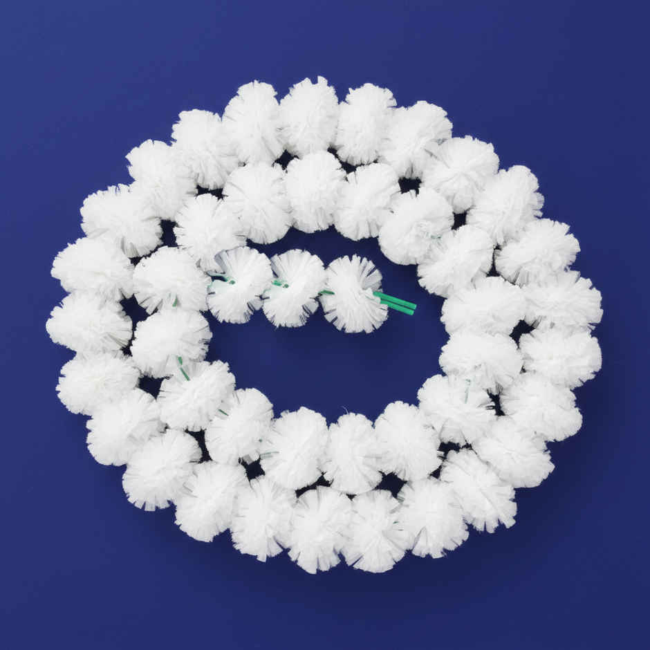 Decorative White Latkan Set