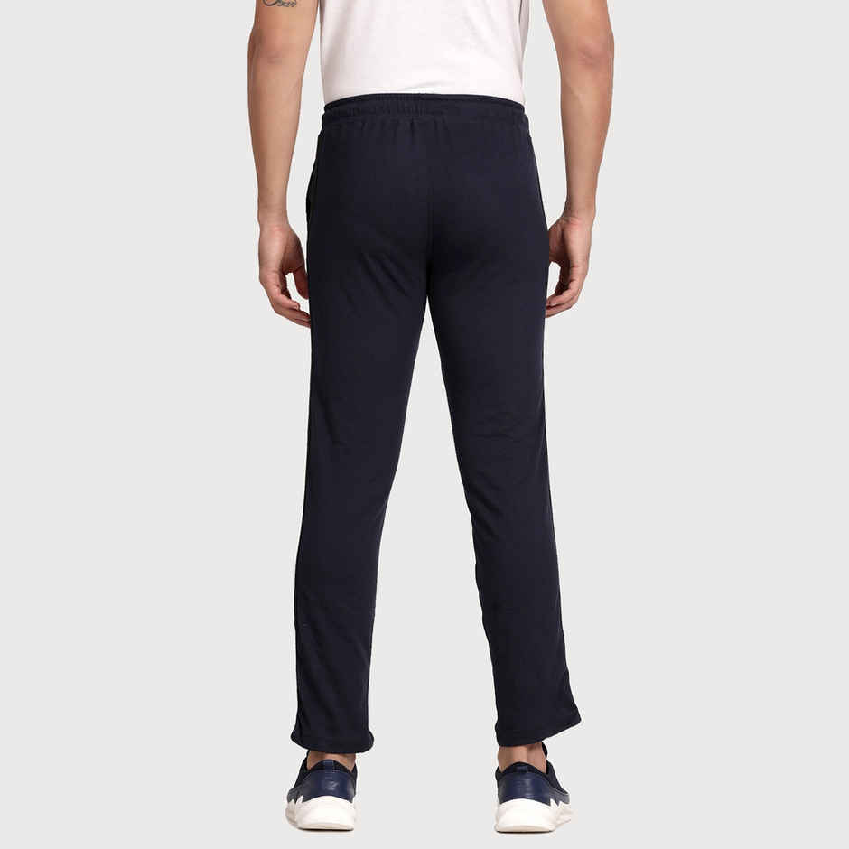 Pepe Jeans Mens Navy Slim Fit Track pant - Pack of 1 (S) Comfort Fit, Soft Fabric, Breathable
