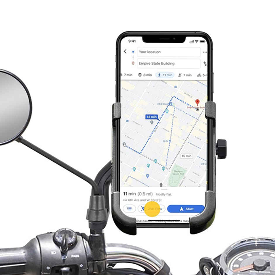 Autoguys B29 Mobile Holder For Bikes Or Bike Mobile Holder For Maps And Gps Navigation