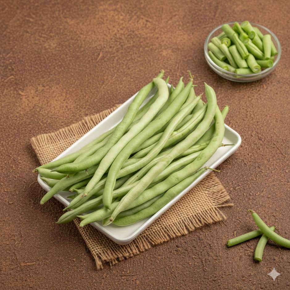 Organically Grown Beans Haricot