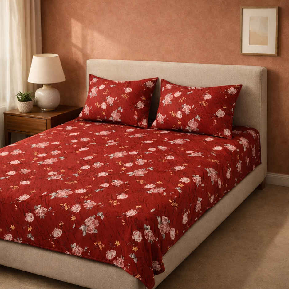 Elegant Weavers Chicory Double Bedsheet