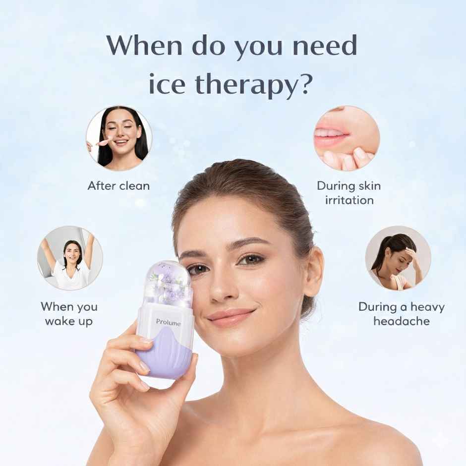 Prolume Face Ice Roller for Massage & Skincare | Assorted Ice Roller for Face