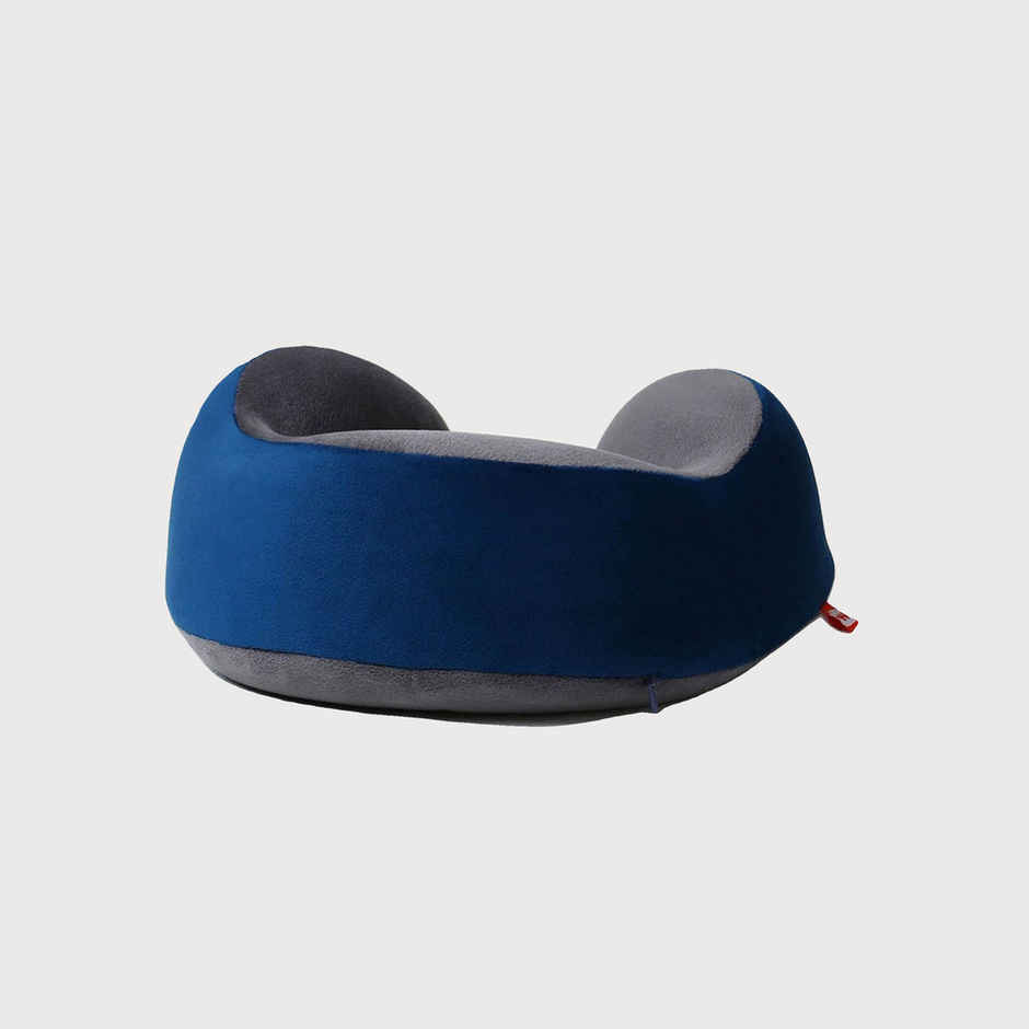 Wildcraft Unisex Polyester Neck Pillow | Blue Grey - Free Size