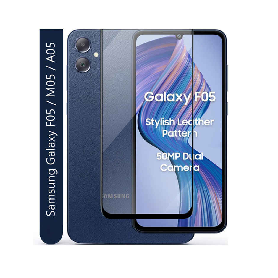 Kwine Case Samsung Galaxy F05 / M05 / A05 Tempered Glass Screen Protector