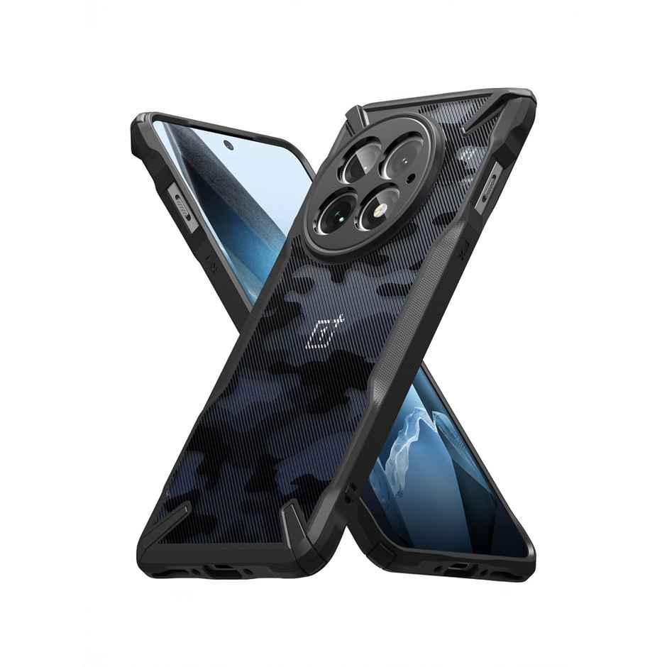 Ringke Oneplus 13 Back Cover Case | Fusion - X - Camo Black
