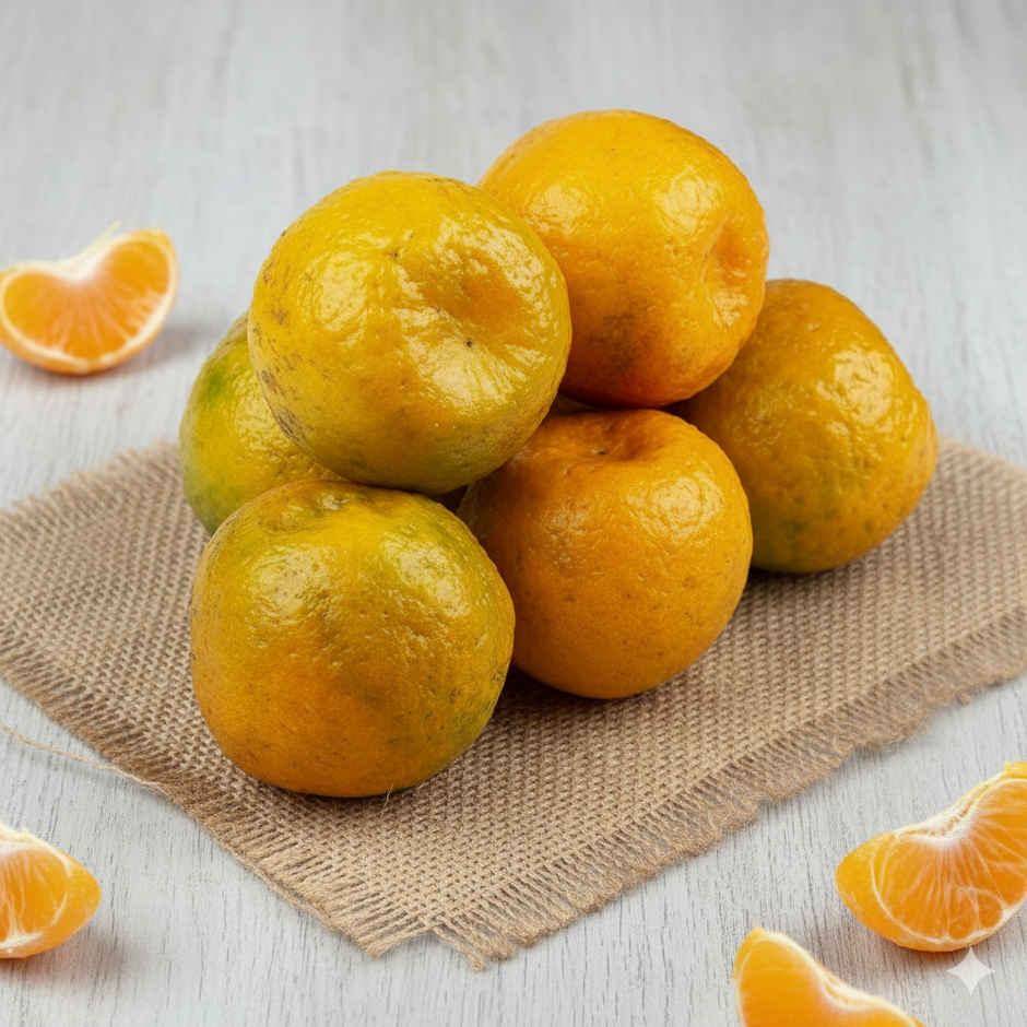 Banana (3pc) & Grapes Thompson Seedless (500g) & Orange Nagpur (1kg) & Guava (500g) & Apple Ber (500g) Combo