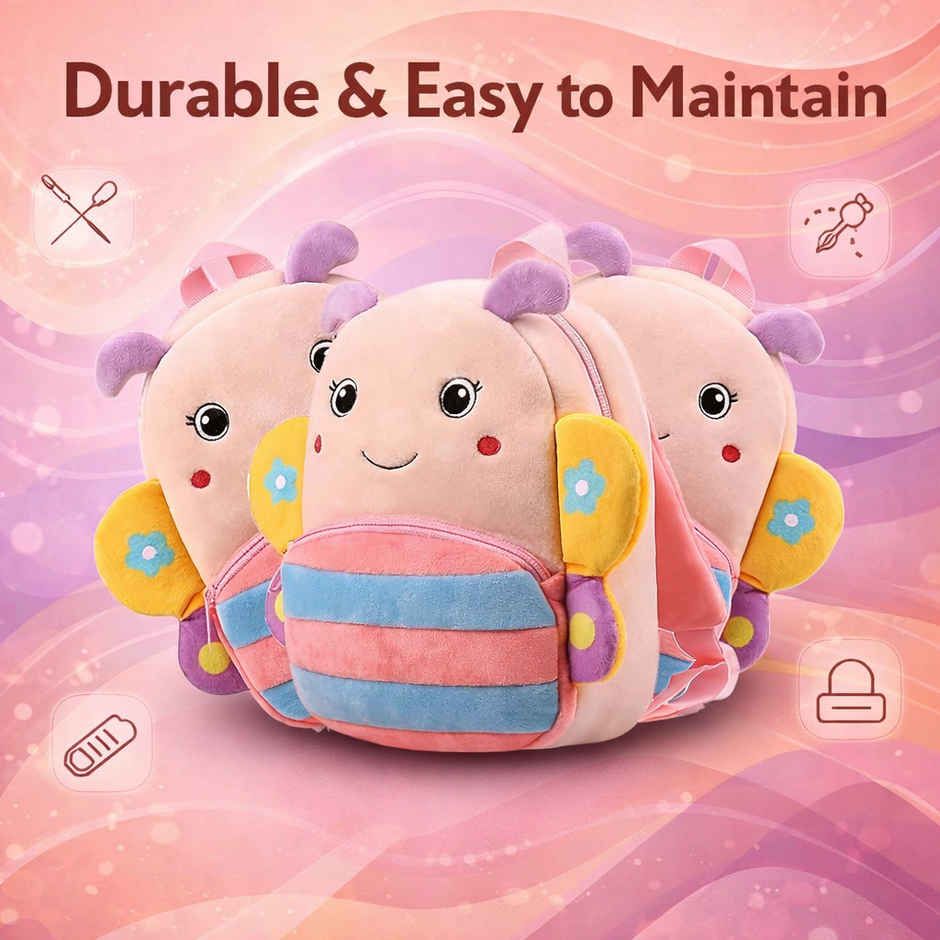 Kidara Cute Butterfly Kids Backpack Toddler Bag